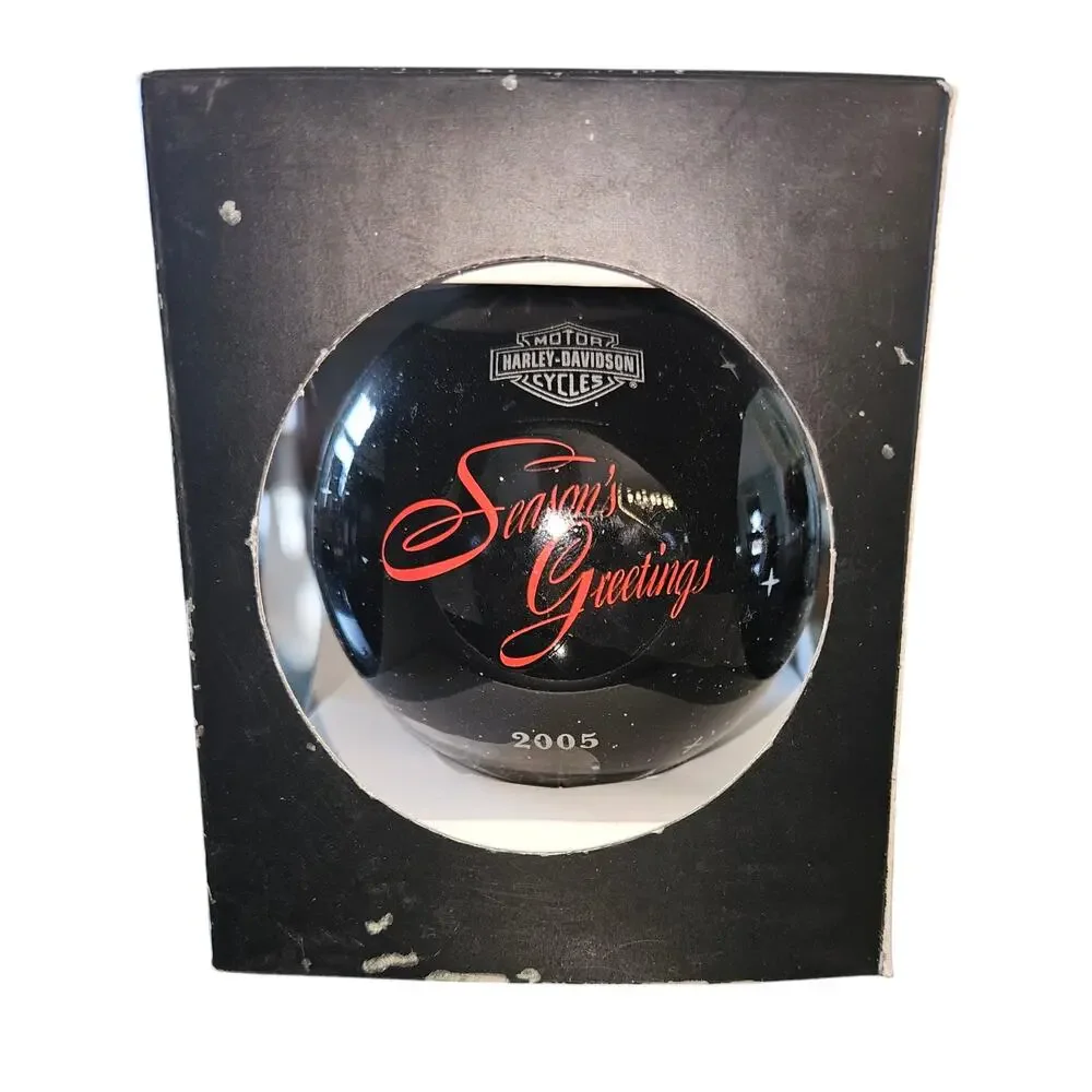 Harley-Davidson 2005 Glass‎ Ball Ornament
